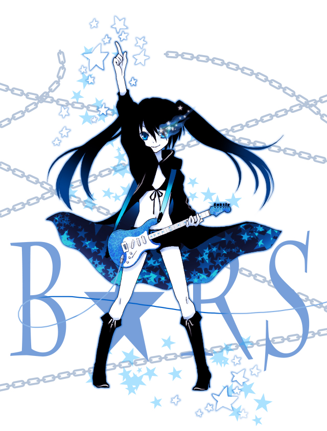 black rock shooter (black rock shooter) drawn by mirai_(kiichigo3)