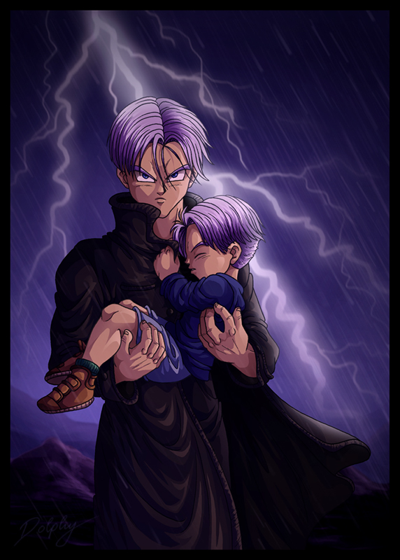 trunks (dragon ball and 1 more) drawn by dolphydolphiana