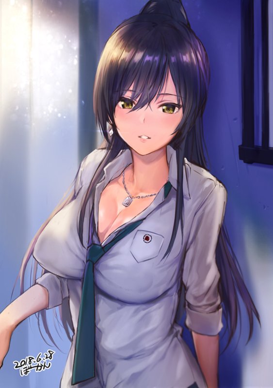 shirase sakuya (idolmaster and 1 more) drawn by bowcan