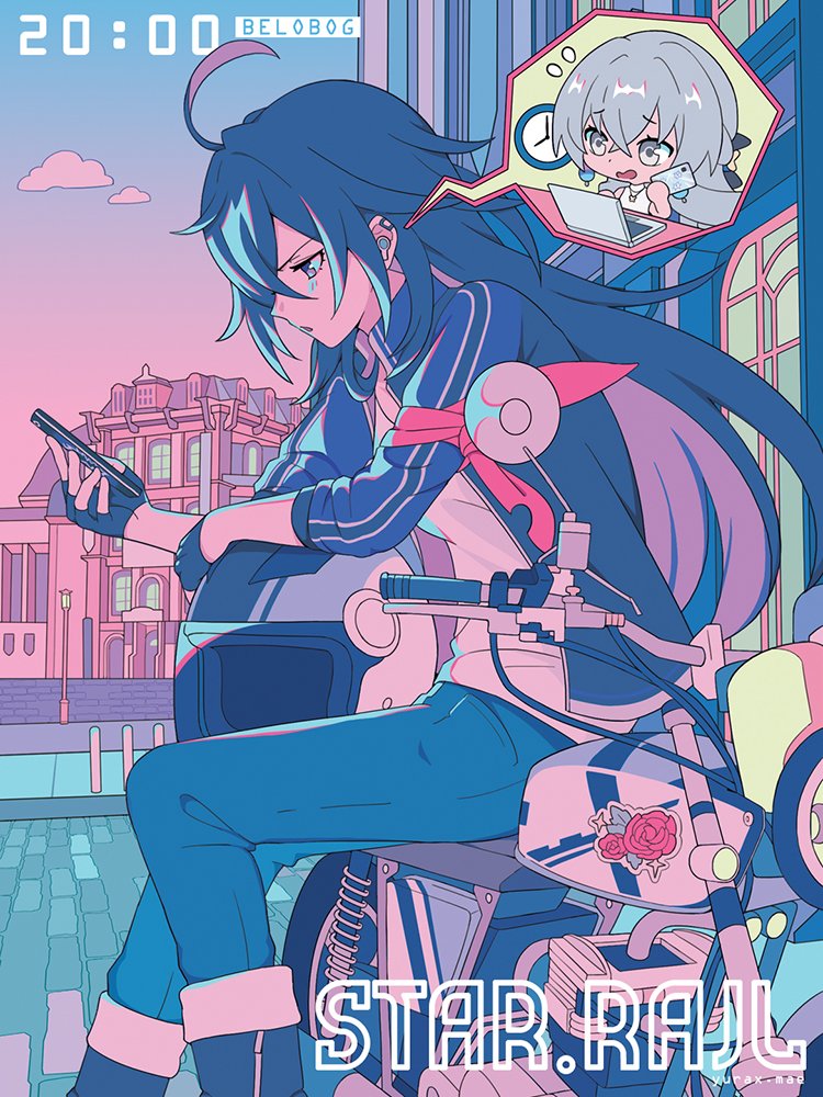bronya rand and seele (honkai and 1 more) drawn by yurax-mae