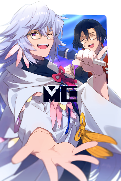 merlin and constantine xi (fate and 1 more) drawn by echo_(circa)