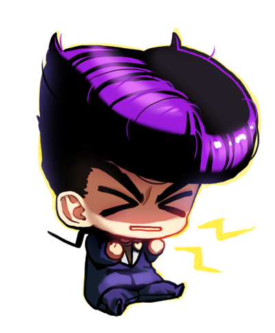 higashikata josuke (jojo no kimyou na bouken and 1 more) drawn by 1oo06