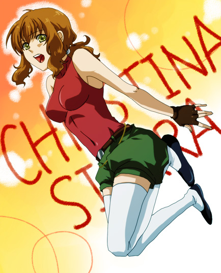 christina sierra (gundam and 1 more) drawn by chobiichi