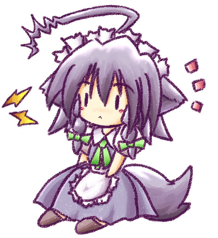 izayoi sakuya and inu sakuya (touhou) drawn by tilde_(ice_cube)
