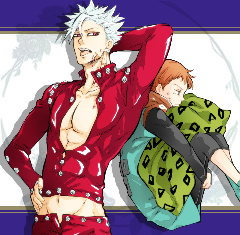 king and ban (nanatsu no taizai) drawn by katze224