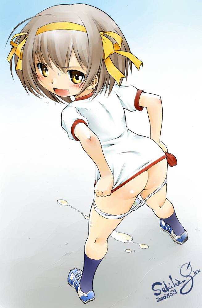 suzumiya haruhi (suzumiya haruhi no yuuutsu) drawn by sekihan