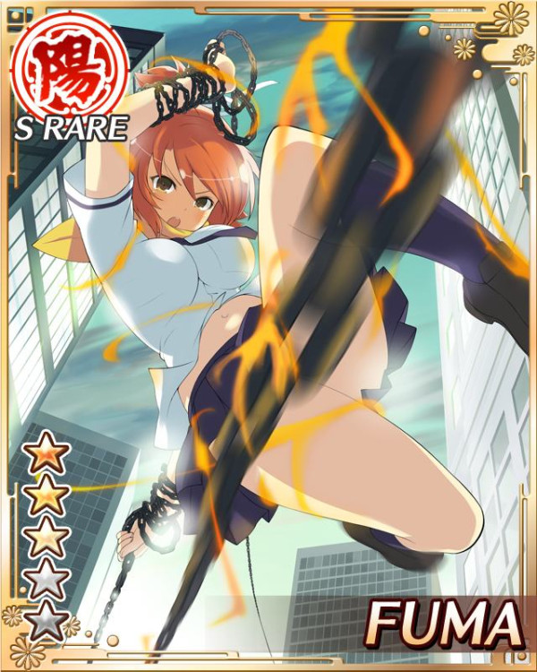fuma (senran kagura and 1 more) drawn by yaegashi_nan