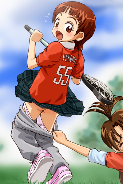 kubota shiho and takashimizu rina (precure and 1 more) drawn by haruyama_kazunori