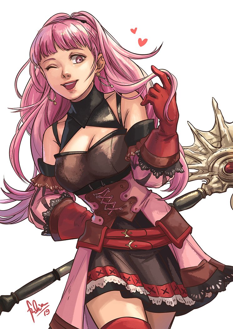 hilda valentine goneril (fire emblem and 1 more) drawn by felia_hanakata