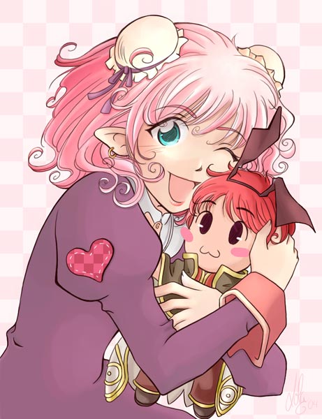 priest and wizard (ragnarok online) drawn by lola-art