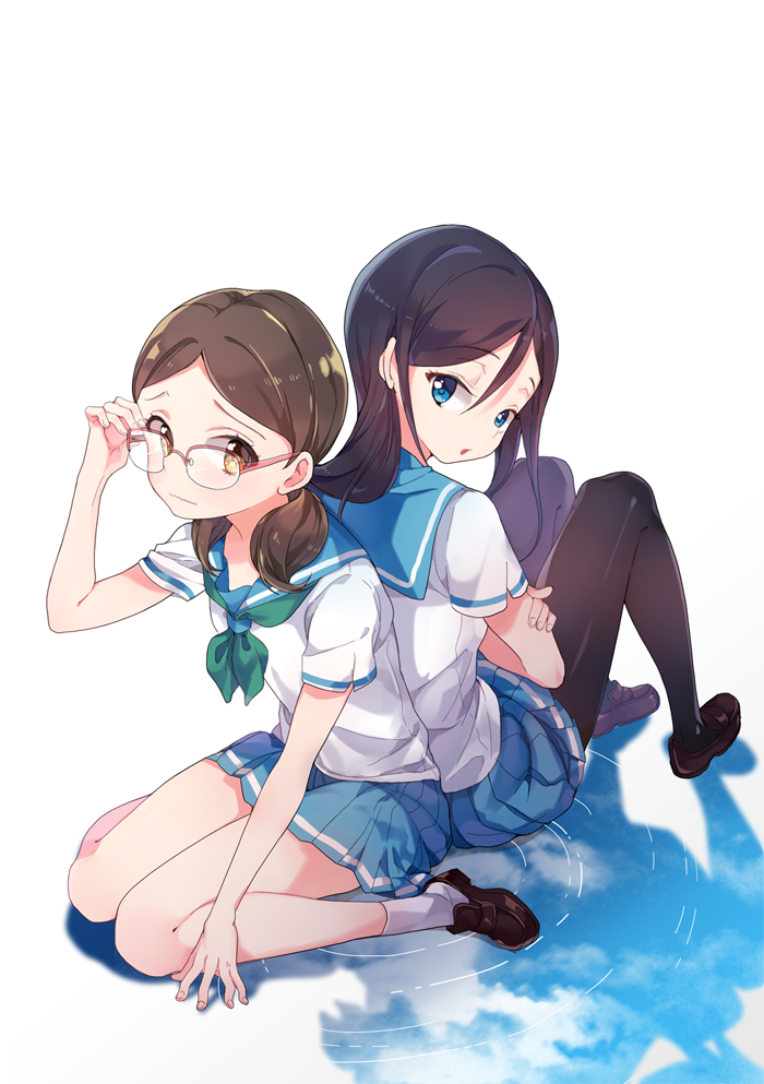 tanaka asuka and ogasawara haruka (hibike! euphonium) drawn by adcd