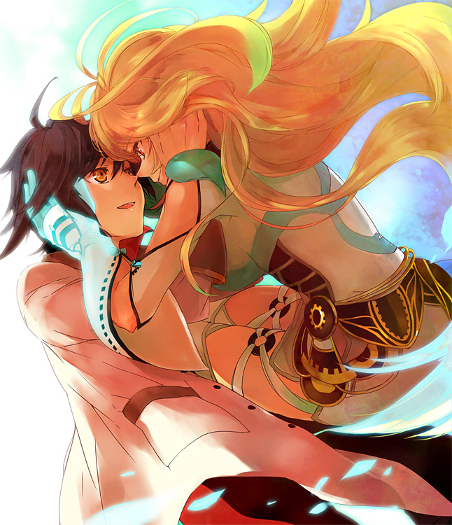 milla maxwell and jude mathis (tales of and 2 more) drawn by rocoya