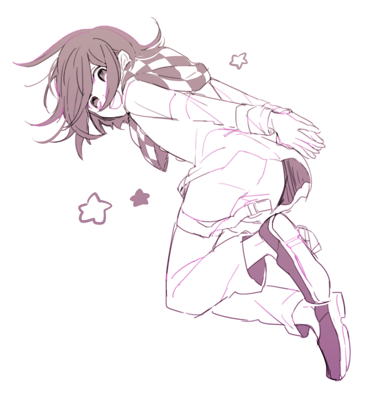 oma kokichi (danganronpa and 1 more) drawn by touya_mizuki