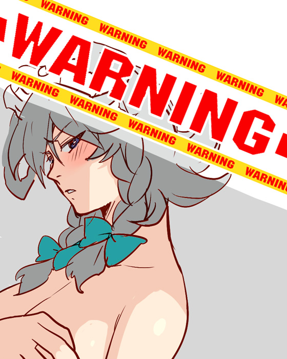 izayoi sakuya (touhou) drawn by yumiya