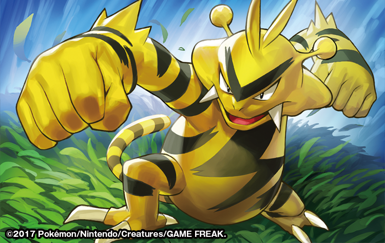 electabuzz (pokemon and 1 more) drawn by match_(idleslumber)