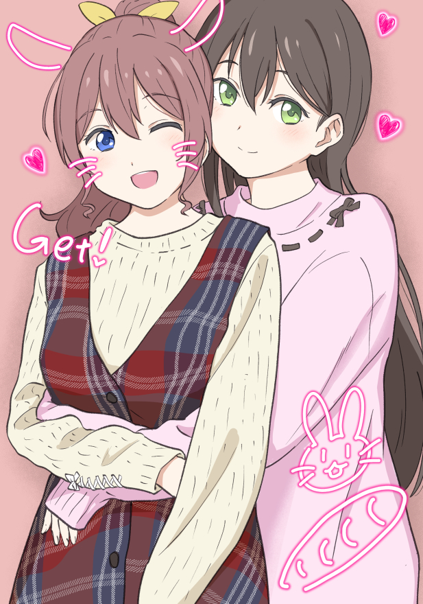 hanazono tae and yamabuki saya (bang dream!) drawn by shibasaki_shouji
