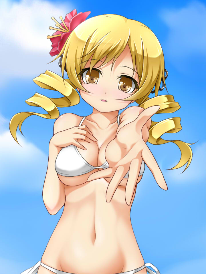 tomoe mami (mahou shoujo madoka magica) drawn by roura