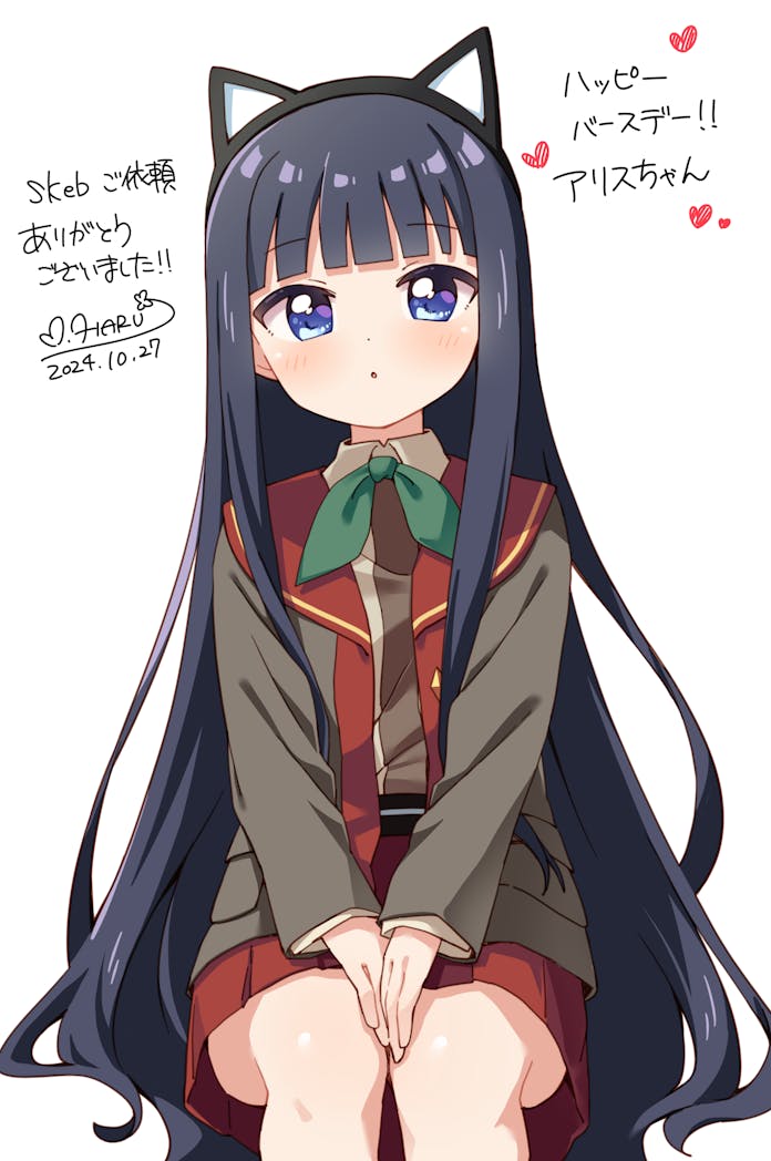 shionji yuuko (kami-sama no memo-chou) drawn by haru_(konomi_150)
