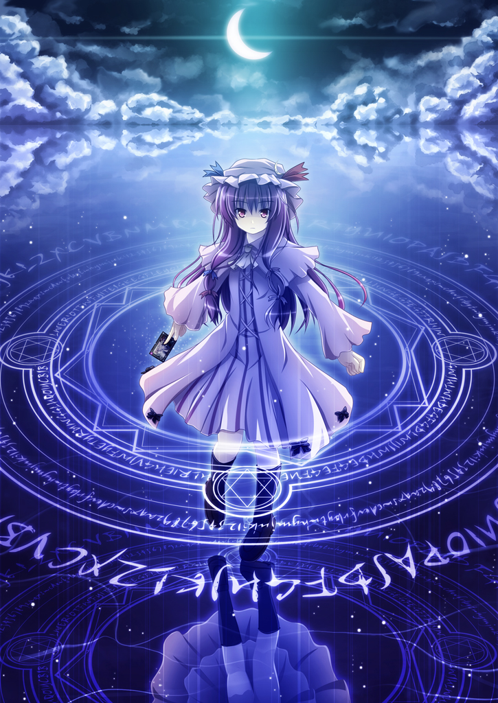 patchouli knowledge (touhou) drawn by akashio_(loli_ace)