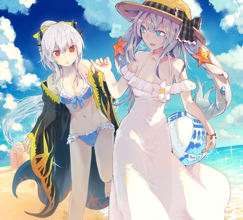 kiyohime and marie antoinette (fate and 1 more) drawn by inaeda_kei