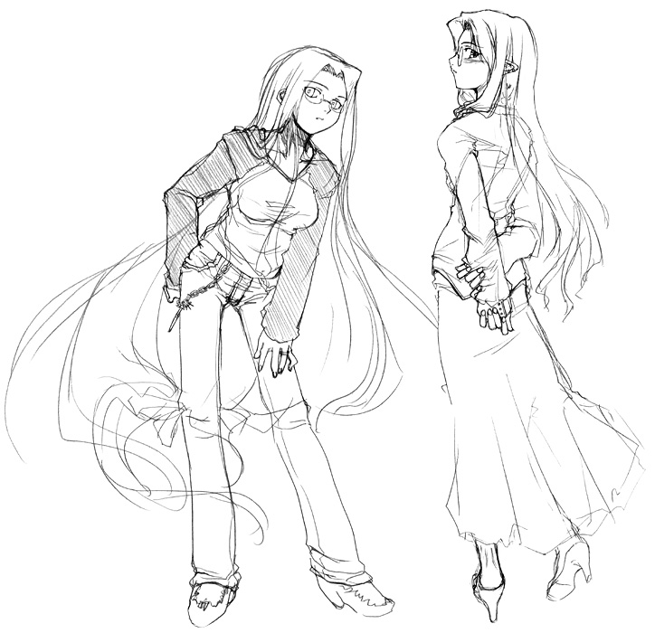 medusa and medea (fate and 1 more) drawn by akari_maki