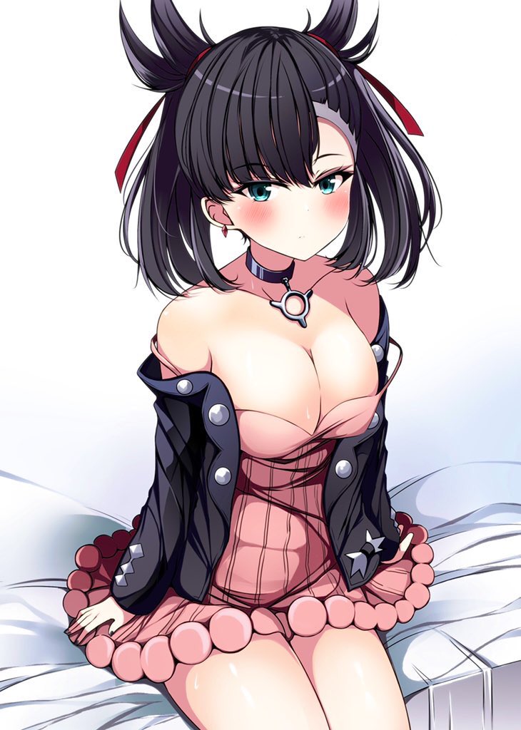 marnie (pokemon and 1 more) drawn by trista_(makkoivenus)