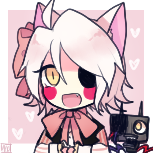 mangle (five nights at freddy's and 1 more) drawn by lulu-999