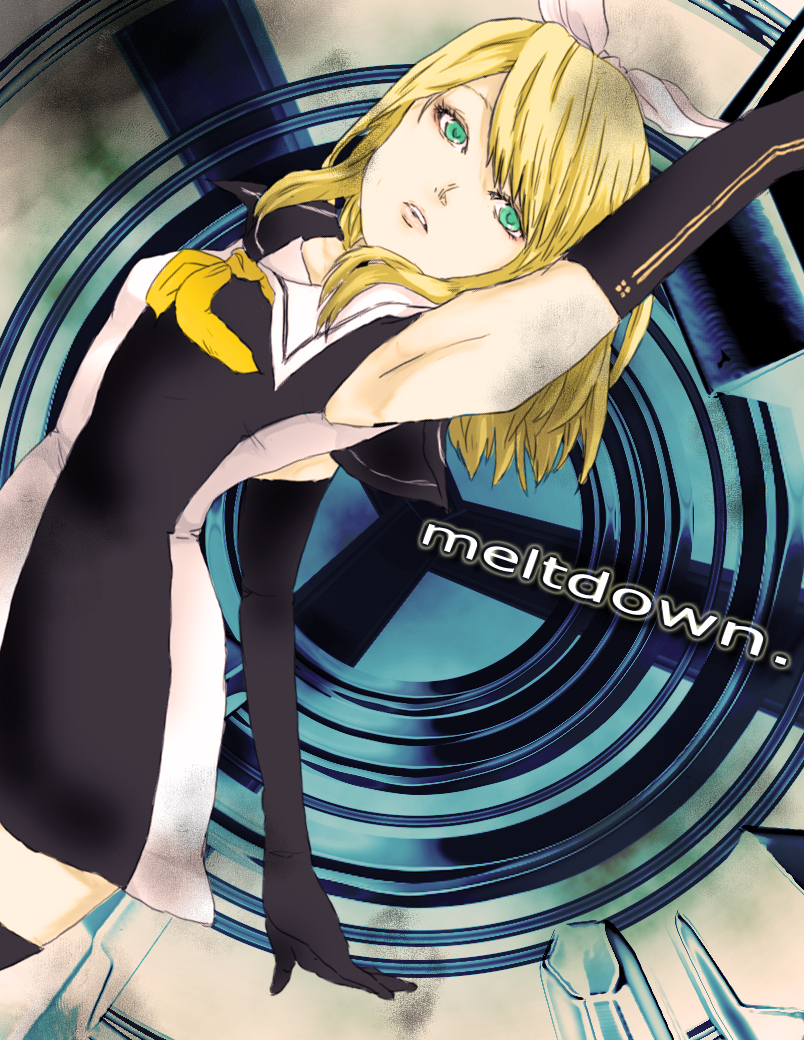 kagamine rin (vocaloid and 1 more) drawn by kirikoujyo