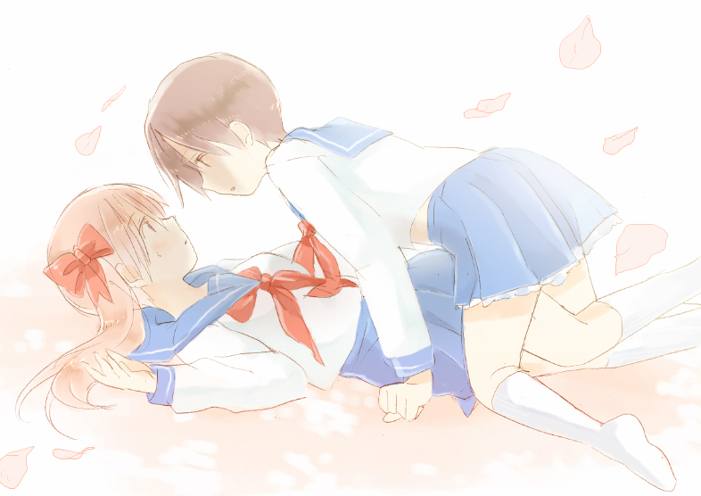 haramura nodoka and miyanaga saki (saki) drawn by yoshioka_mitsuko