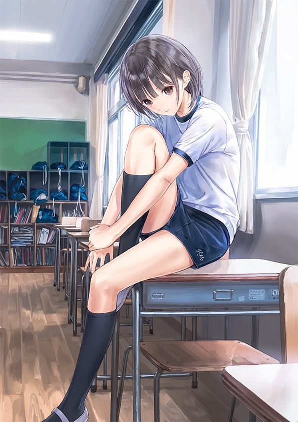shirai hinako (blue reflection and 1 more) drawn by kishida_mel