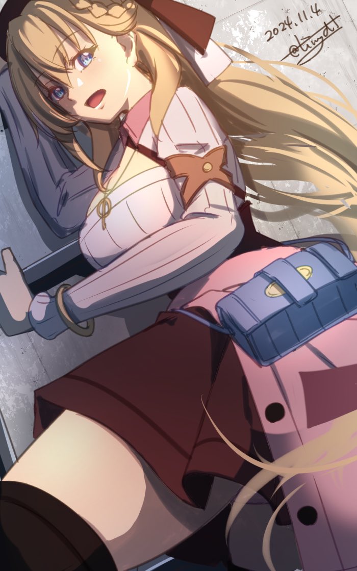 agnes claudel (eiyuu densetsu and 2 more) drawn by tinybiard