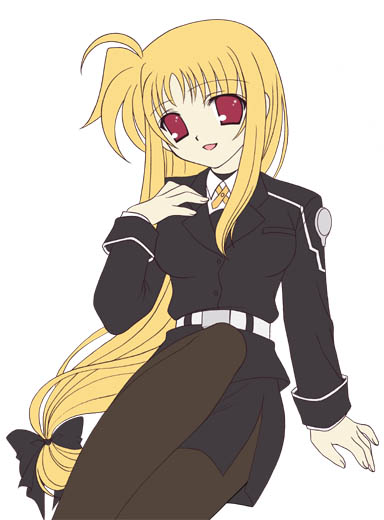 fate testarossa (lyrical nanoha and 1 more) drawn by takenaka_hisato