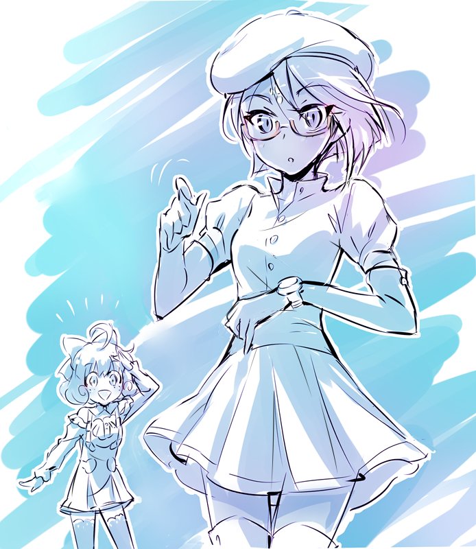 penny polendina and ciel soleil (rwby) drawn by iesupa