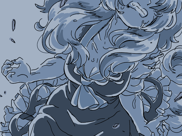 kamishirasawa keine and ex-keine (touhou and 1 more) drawn by mitsumoto_jouji