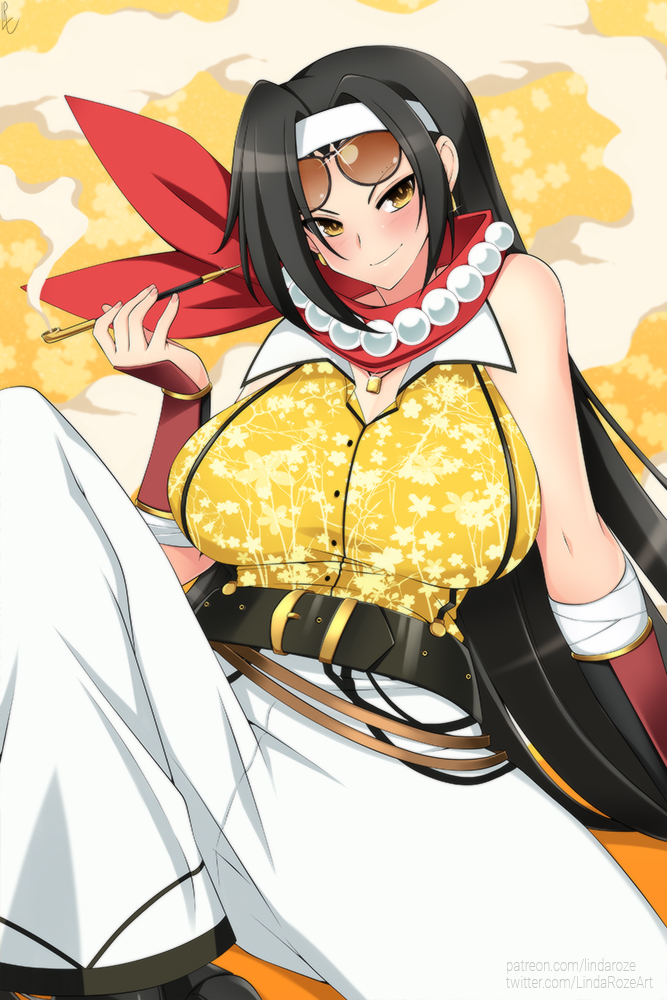 jasmine (senran kagura and 1 more) drawn by lindaroze