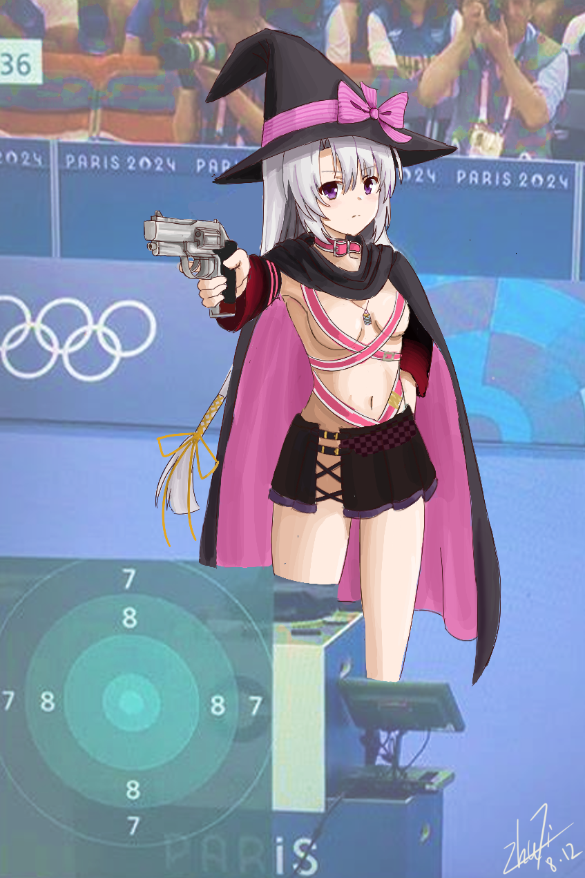 ayachi nene (sanoba witch and 2 more) drawn by wrnmsb