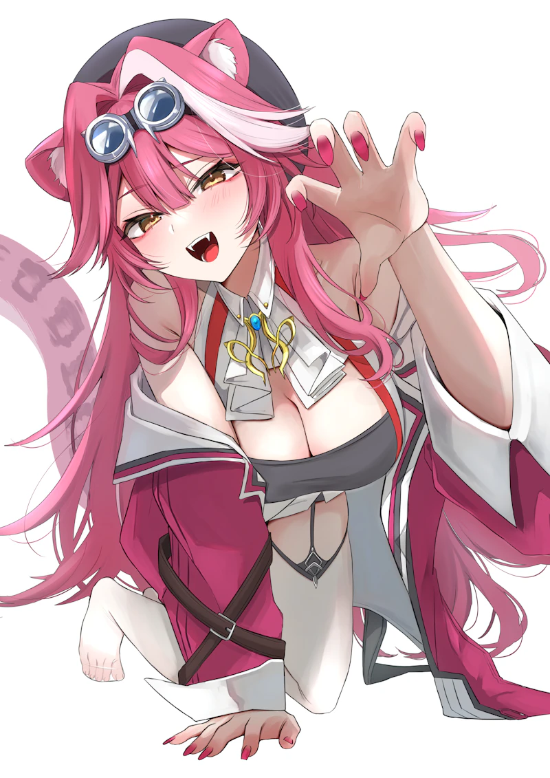 raora panthera (hololive and 1 more) drawn by nerorigogo