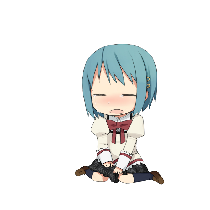 miki sayaka (mahou shoujo madoka magica) drawn by tsuduya_(knt31)