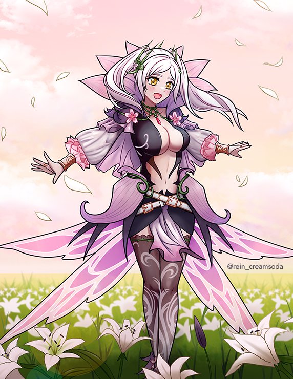 female robin and aversa (fire emblem and 2 more) drawn by rein_creamsoda