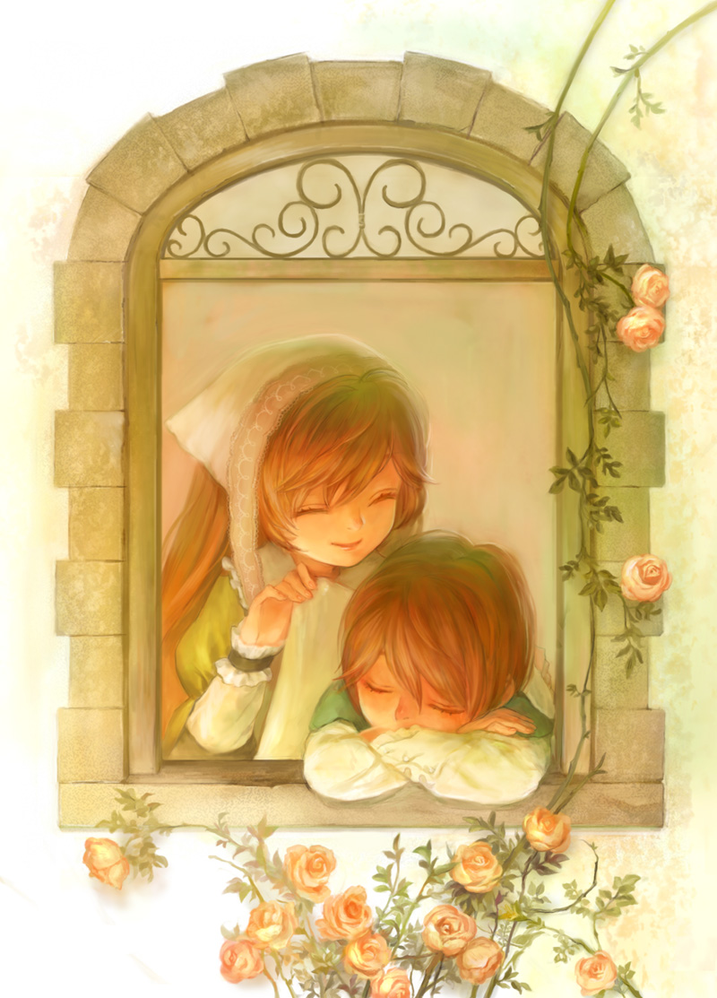 suiseiseki and souseiseki (rozen maiden) drawn by miya_(foolish_order)