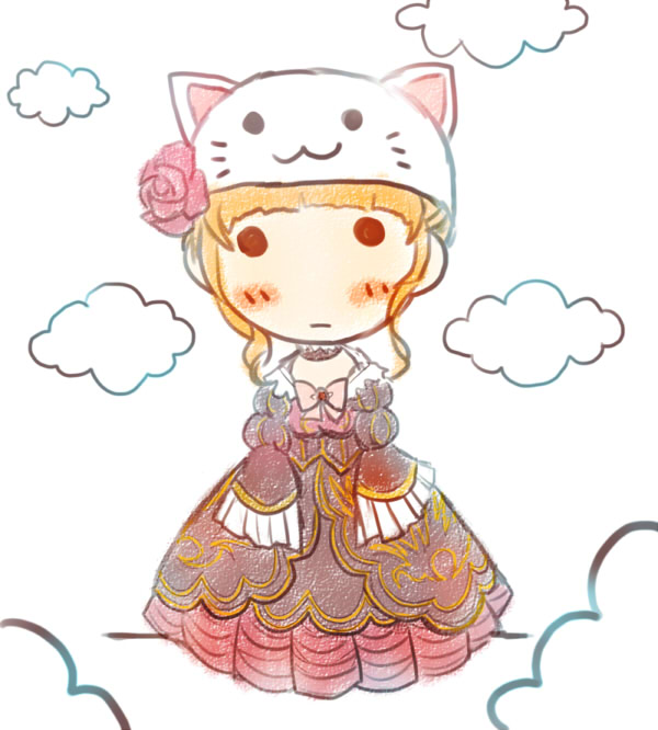 beatrice (vocaloid and 2 more) drawn by midori-neko