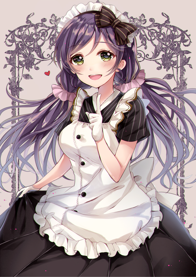 tojo nozomi (love live! and 1 more) drawn by sakura_hiyori