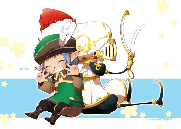 adventurer (final fantasy and 1 more) drawn by toroshio