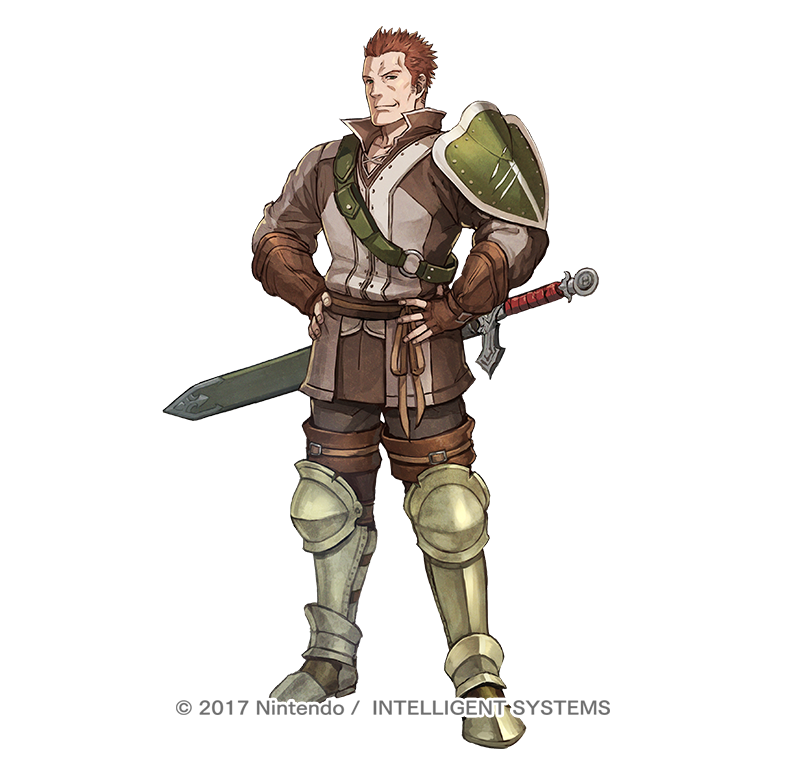 gregor (fire emblem and 2 more) drawn by nijihayashi