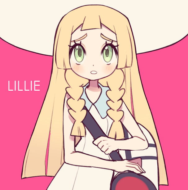 lillie (pokemon and 1 more) drawn by aliceyawnin