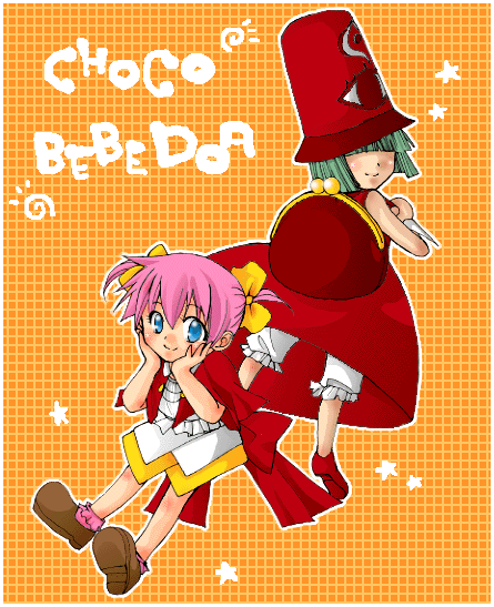 choko and bebedora (arc the lad and 2 more) drawn by izumi_kouyou