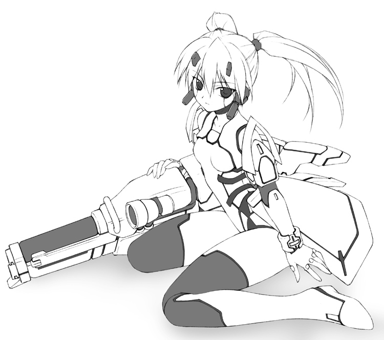 racaseal (phantasy star and 1 more) drawn by sakana_(flame_sakana)
