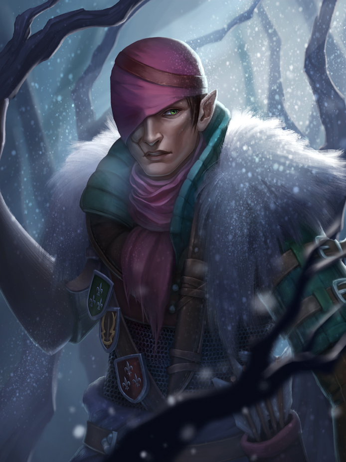 iorveth (the witcher and 1 more) drawn by vrihedd