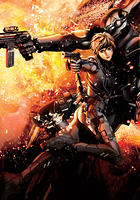 deunan knute and briareos hecatonchires (appleseed) drawn by shirow_masamune
