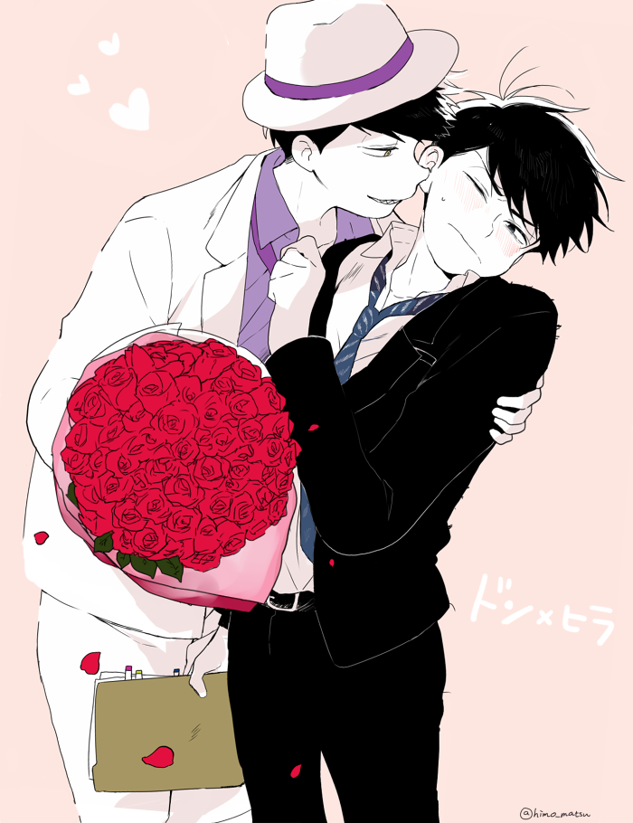 matsuno karamatsu and matsuno ichimatsu (osomatsu and 1 more) drawn by himoshiki